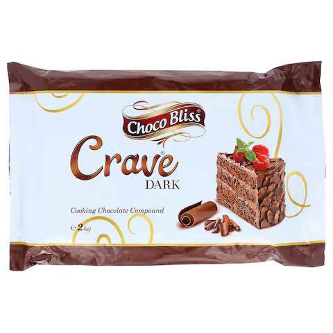 Crave Dark Compound Dark Chocolate 2Kg