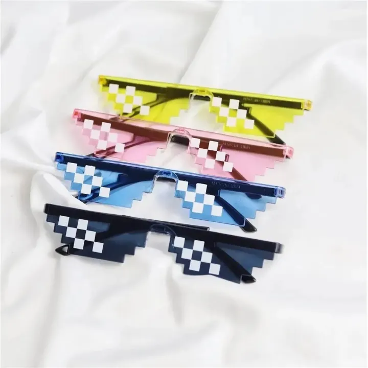NEW%20Mosaic%20Sunglasses%20Trick%20Toy%20Thug%20Life%20Glasses%20Deal%20With%20It%20Glasses%20Pixel%20Black%20Mosaic%20Sunglasses%20Cool%20Jokes%20Funny%20Toys%20-%20Image%205