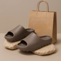 Coconut Slippers Cloud Thick-soled Sandals Summer Fashion Soft Bottom Beach Men Slippers Women's Sandals EVA Slides.