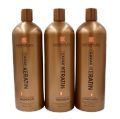 BK Keraplex Caviar Keratin Treatment contains three steps:

 Clarifying Shampoo
 Caviar Treatment 2
 Sulfate Free Conditioner. 