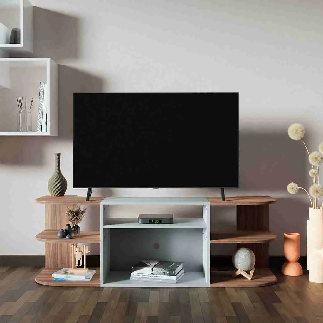 Led Rack Modern TV console, Media storage unit, LED rack (Coustmized) | Daraz.pk