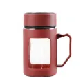 Glass Mug With Handle 500ml Easy To Clean. 