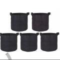 5 grow bags deal for plants and vegetables 8×10 sze. 