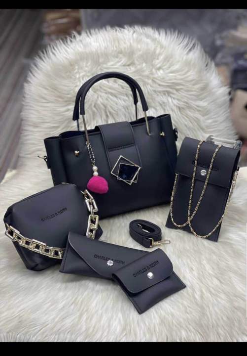 Fashion%20Inn%205PCS%20Ladies%20Handbags%20with%20Long%20Shoulders%20&%20Stylish%20Design%20I%20Ladies%20Hand%20Bags%20for%20Girls%20I%20Casual%20Women%20PU%20Leather-Bag%20Stylish%20Hand%20Bag%20For%20Girls%20-%20Image%202