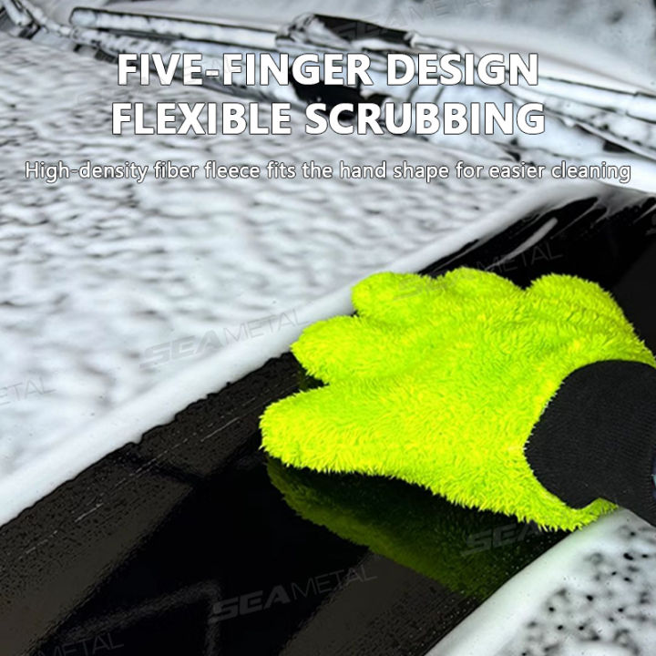 SEAMETAL%205%20Finger%20Car%20Wash%20Microfiber%20Mitt%20Double%20Side%20Scratch%20Free%20Cleaning%20Gloves%20Dusting%20Mitts%20for%20Car%20Cleaning%20Accessories%20-%20Image%203