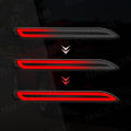 For Toyota RAV4 Camry Rear Light Kit Reflector Fog Lamp Bumper Brake Red for Lexus IS-F GX470 RX300 Sienna Venza Reiz Innova. 