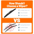 1pcs Rear Windshield Wiper Blade For Honda Fit Jazz 2001-2008 2002 2003 2004 2005 2006 2007 Windscreen Wipers Accessories.