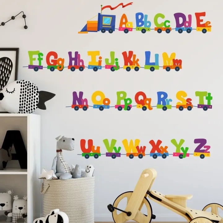 Cartoon%20Car%20Train%2026%20Letters%20Alphabet%20Wall%20Stickers%20for%20Kids%20Rooms%20Home%20Decor%20Children%20Wall%20Sticker%20Room%20Decoration%20Accessories%20-%20Image%204