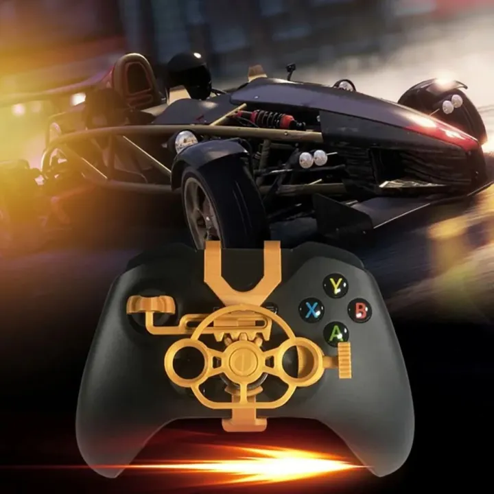 For%20Xbox%20One%20Gaming%20Racing%20Wheel%203D%20Printed%20Mini%20Steering%20Wheel%20add%20on%20for%20PS4/Playstation4%20Controller%20-%20Image%203
