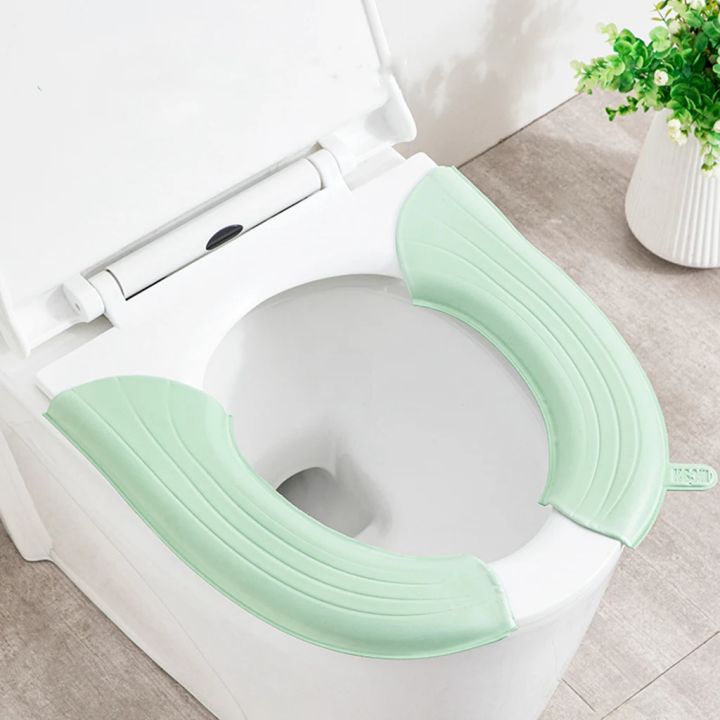 2Pc/Set%20Waterproof%20Toilet%20Seat%20Cover,%20Washable%20Universal%20Soft%20Toilet%20Seat%20Cushion,%20Solid%20Color%20Bathroom%20Accessories%20-%20Image%207