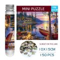 MaxRenard Jigsaw Puzzle Mini Pieces 150pcs Test Tube Educational Toy Family Game Portable Leisure Toy. 