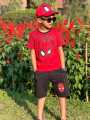 Eid Special Most Popular Spiderman 3 PCs Baby Combo Pac T-Shirt ,Pant and Cap for 2-9 years baby. 