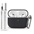 Case For Apple Airpods pro Case Earphone Accessories Wireless Bluetooth Headset Silicone Air Pod Pro 2 Cover With Cleaner Kit. 