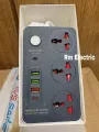 Maxline ML-804, 3 Socket & 4 USB With Lightning Port Fast Charging PD20W QC3.0 Multiplug Power Strip USB-C Output: 20W max (PD3.0). 