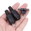2 Pin DIN Speaker Wire Plug 2P Hifi Loudspeaker Cable Solder Connector Male Female Socket. 