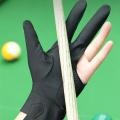 Full-Finger Billiards Gloves Non-Slip 3 Finger Snooker Glove Left/Right Hand Billiard Sports Accessories.