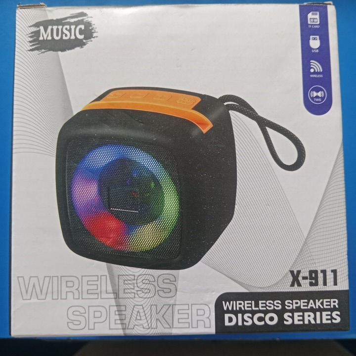 MUSIC X-911WIRELESS SPEAKER DISCO SERIES