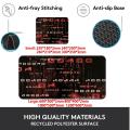 Fun Code Design Waterproof Mouse Pad office Pad Desk accessories Keyboard Mouse Pad Computer Laptop Pad Game Console Pad. 