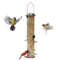 Outdoor dedicated hanging metal bird feeder 430 stainless steel bird cage. 