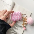 Plush ball Pendant Protector for Apple Airpods 1 2 3 Wireless Earphone Silicone Protector for Airpods Pro 2 Earphone Soft Case. 