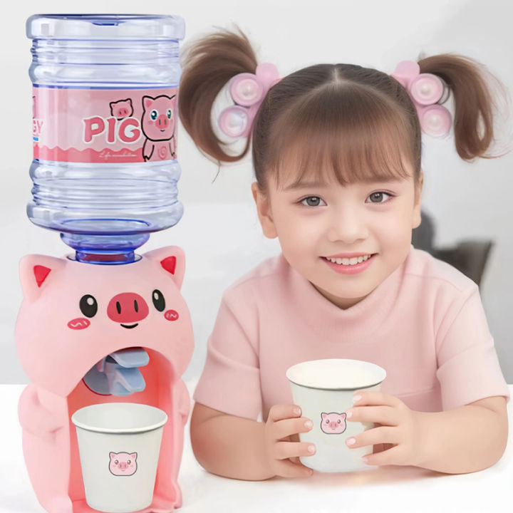 Mini Children's Water Dispenser Cute Cold/Warm Water Juice Milk Water ...