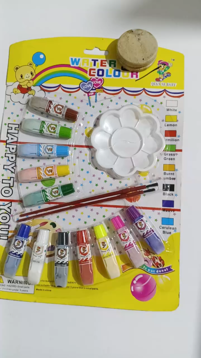 Water Color Set with Brush – Professional Water Color Paint Kit for ...