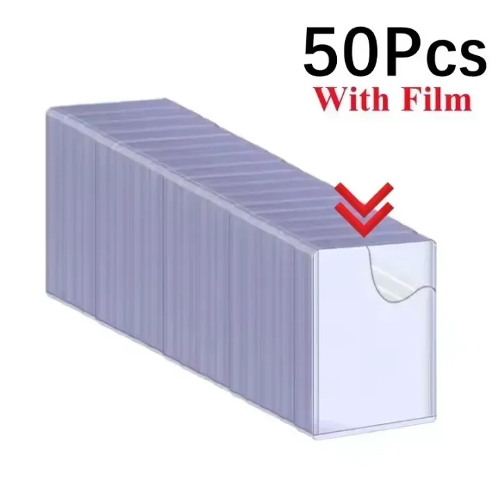 1/25/50Pcs%20Transparent%20Korean%20%20Card%20Sleeve%20with%20Protective%20Film%20Clear%20Card%20Holder%20Idol%20Photo%20Game%20Card%20Cover%2035PT%20-%20Image%207
