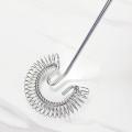 Stainless Steel Spiral Whisk Efficient Egg Beater & Mixer Heavy Duty Wire Whisk For Cooking Baking, Blending Sauces, Cream. 