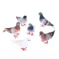 New Artificial Birds Simulation Grey Pigeon Dove Model Imitation Animal Party Wedding Supply Photography Props Home Decoration. 