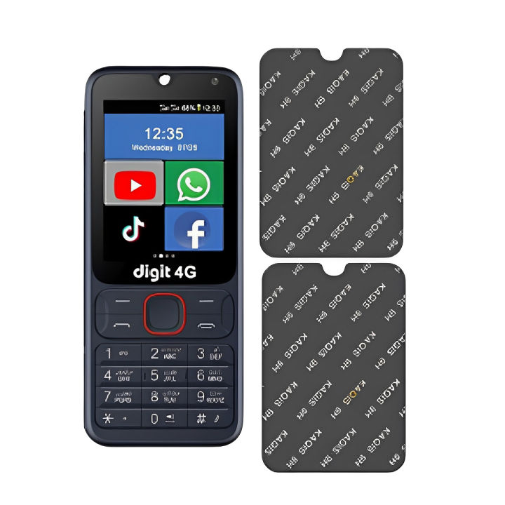 Jazz Digit 4G Energy Protector 2 Pack Nano Flexible Screen Guard