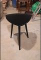 black triangle coffee table. 