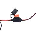 12V Charger Cable For Motorcycle Battery Terminal To SAE Quick Extension Cord Cable Connector For Battery Charger/Maintainer. 