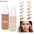 12-color liquid foundation, unparalleled soothing full coverage HD liquid foundation.. 