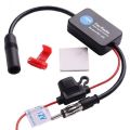 Universal Practical FM Signal Amplifier Anti-interference Car Antenna Radio Universal FM Booster Amp Automobile Parts. 