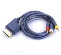 Xbox 360-E TV Component Composite Audio Video AV Cable. 