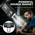 Mini Rechargeable LED Pocket Flashlight Portable Side COB with Clip Tail Magnet Light Super Bright Outdoor Camping Lantern.