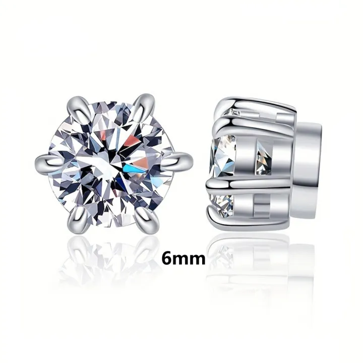2pcs%20Zircon%20earrings%20Magnetic%20Simple%20Shining%20earrings%20No%20need%20to%20pierce%20the%20ear%20Valentine's%20Day%20Mother's%20Day%20%20-%20Image%204