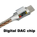 CX31993 Audio Decoder CB1200AU Chip Sound Card Digital Decoder HiFi DAC Type C to 3.5 Headphones Adapter Decode AMP For Android.