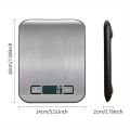 Stainless Steel 10 kg Digital Kitchen Scale Food Scale Weight Machine Digital Weight Scale Digital Weighing Scale Digital Weighing Machine Digital Mini Scale Small Scale Weight Machine Digital Pocket Scale Table Jewelry Vegetable Fruit Scales. 