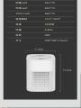 Home Air Purifier Mini Indoor Blue Light Negative Ion Air Freshener with HEPA Filter for Office.