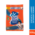 Surf Excel Synthetic Laundry Detergent Powder 500g (Vim Liquid 75ml Free). 