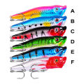 FLYSAND Hot Selling Popper Lure Topwater Bait Fishing Bait Hard Bait 93mm/12.5g Artificial Wobblers Plastic Fishing Tackle Tools. 