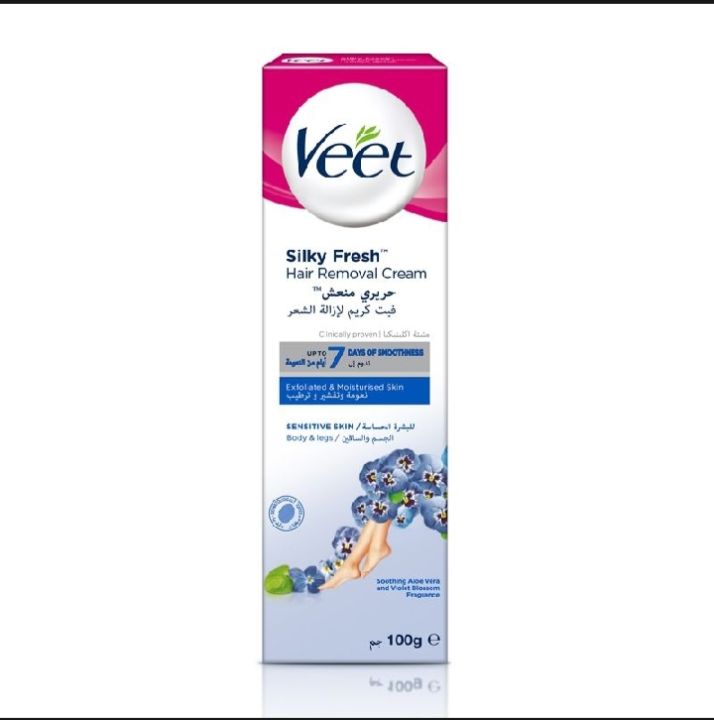 VEET%20Hair%20Removal%20Cream%20Sensitive%20100g%20-%20Image%202