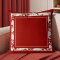 Chinese Style Floral & Bird Design Pattern Printed Pillowcase Cover Home Living Room Sofa Cushion Cover Children Room Decoration. 
