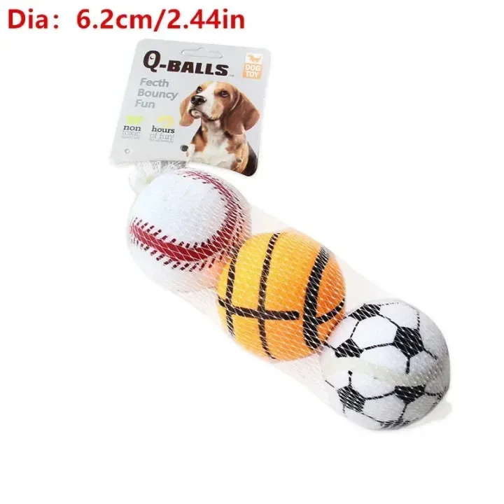 Dog%20Toy%20Set%20Q-MONSTER%20Thick%20Walled%20Natural%20%20Squeak%20Chew%20Balls%20for%20Dogs%20Tennis%20Interactive%20Bouncy%20Balls%20for%20Training%204-pack%20-%20Image%202
