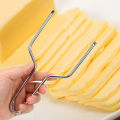 Multi Functional Butter Cutting Board Stainless Steel Eco-friendly Butter Cutter Knife Board Cheese Slicer DIY Practical Durable. 