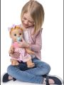 Interactive Luvabella Baby Doll with Blonde Hair, Realistic Expressions, and Movement. 