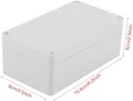 158 x 90 x 60mm Waterproof Plastic Enclosure Project Box – #04. 