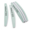 2/5pcs Pack Half Moon Nail Buffer File Block Sponge UV Gel Polish Shiner Professional Sanding Buffing Finger Manicure Product.