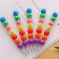 10Pcs Lollipop Building Block Pencil Graffiti Pen for Children Birthday Party Favors Student Back To School s Pinata Fillers. 